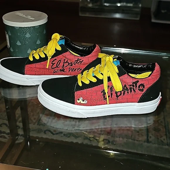 Vans limited edition old skool (The Simpsons) El Barto size 1 - Picture 2 of 12